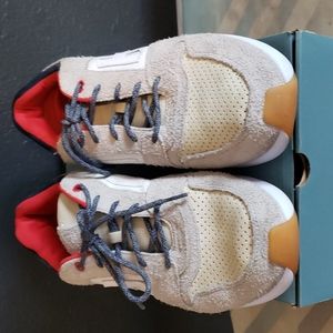 TOMS Shaggy Suede/Nubuck Leather Sneakers